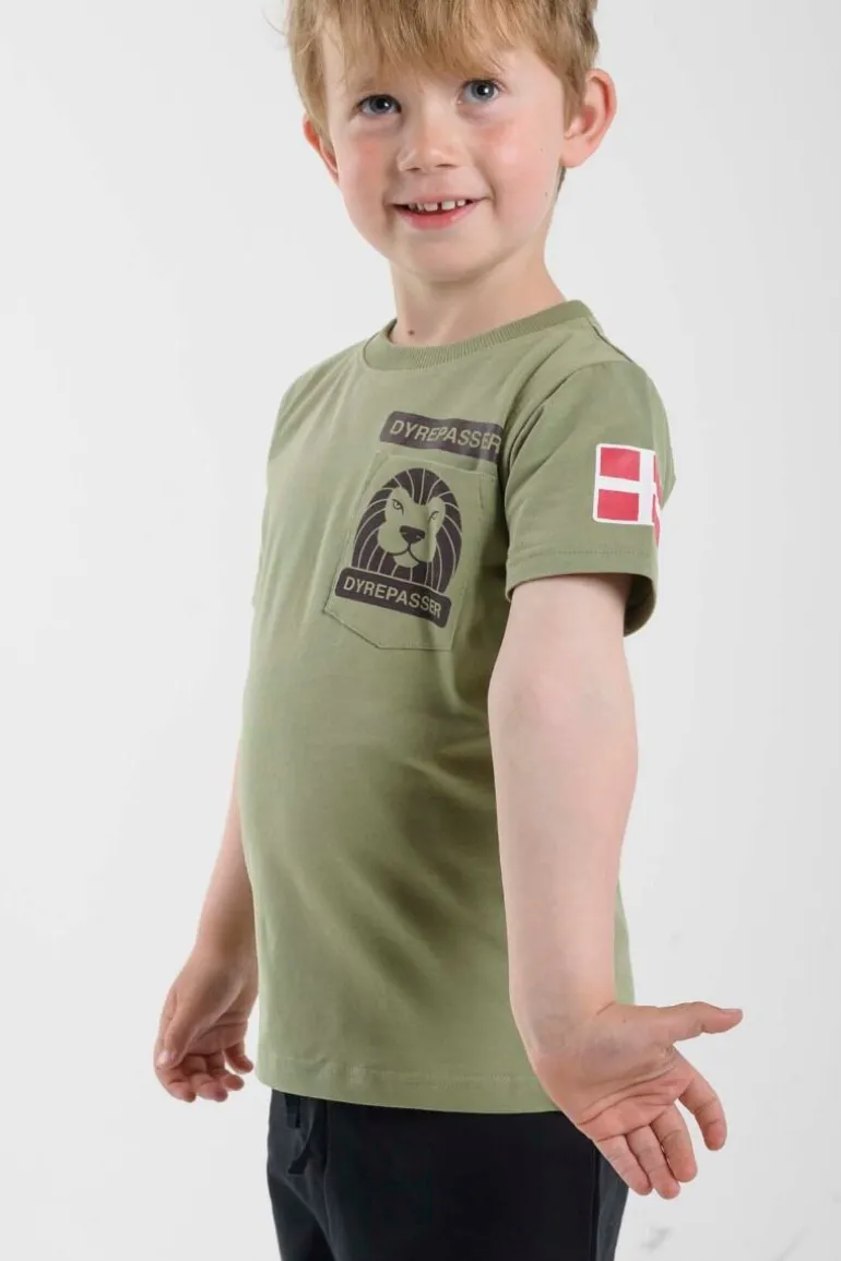 Danefæ Dyrsafari T-shirt | Børn T-shirts