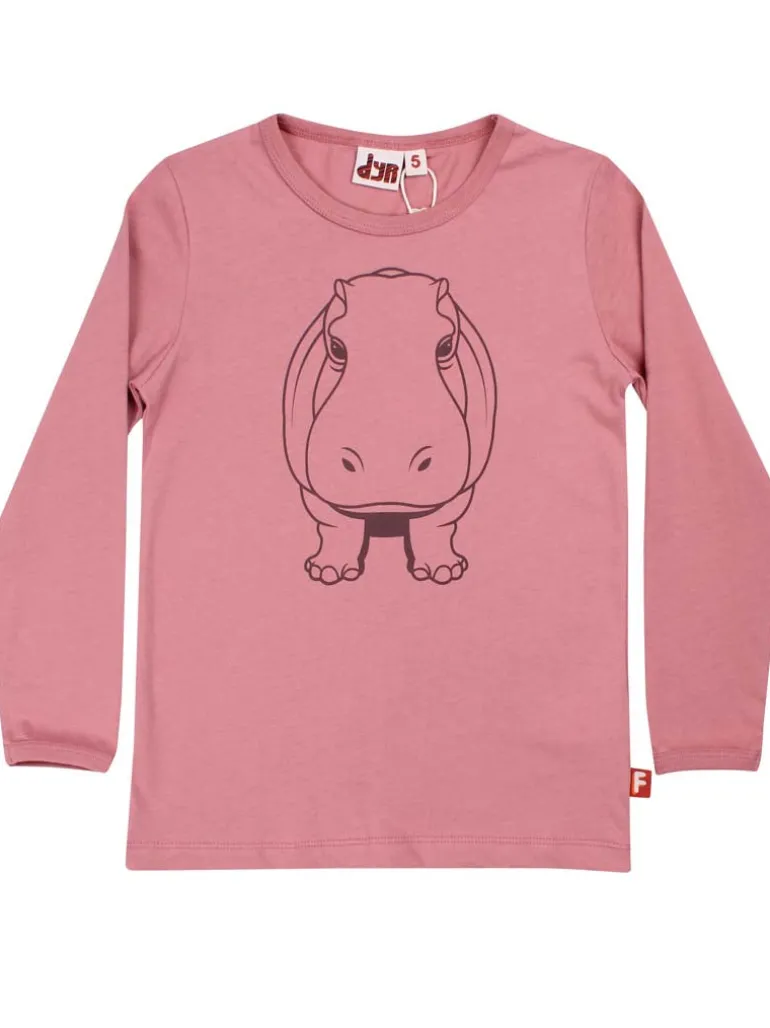 Danefæ Dyrshedding T Antique Rose OUTLINE FLODHEST | Børn Bluser