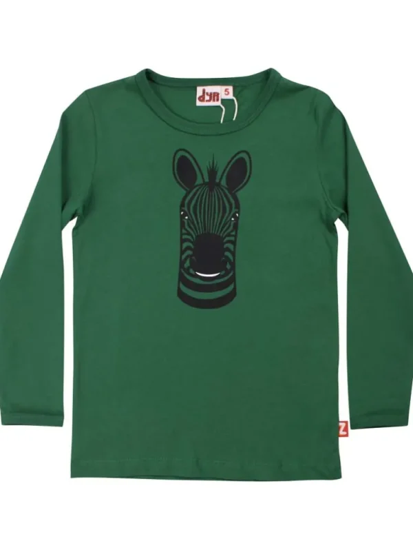 Danefæ Dyrshedding T Dark Pine ZEBRA | Børn Bluser