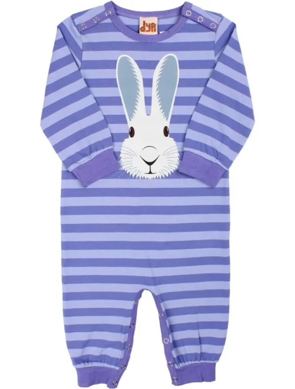 Danefæ Dyrtweet Suit AOP/Strib Cold Purple/Ice Viola VILDKANIN | Heldragter