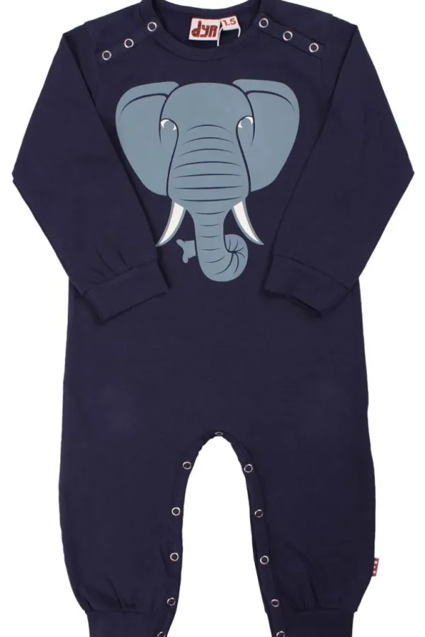 Danefæ Dyrtweet Suit Dk Navy ELEFANT | Heldragter