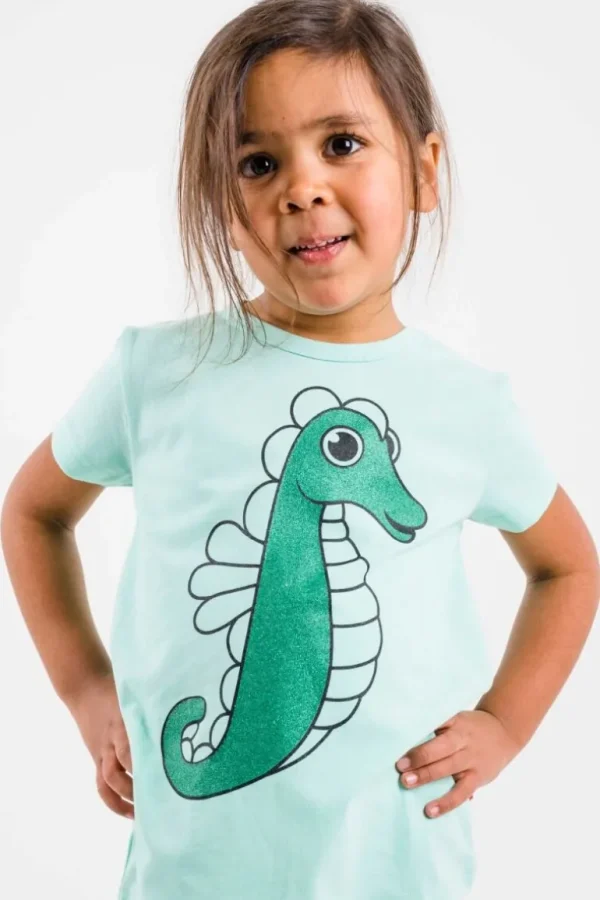 Danefæ Dyrwildlife T Fresh Mint SOEHEST | Børn T-shirts