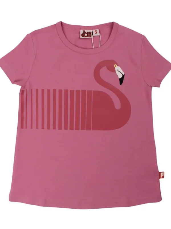 Danefæ Dyrwildlife T Old rose FLAMINGOFADE | Børn T-shirts