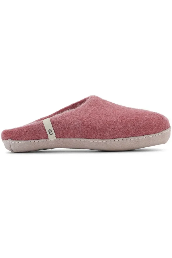 Danefæ Egos Copenhagen Wool Slipper Dusty Rose | Dame Hjemmesko