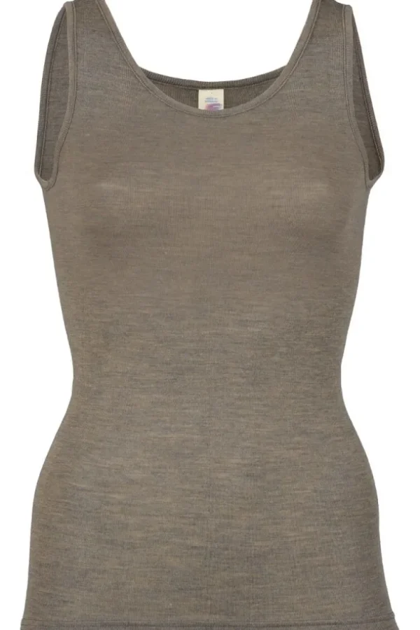 Danefæ Engel Wool Natur Ladies Tanktop | Dame Undertøj | Toppe