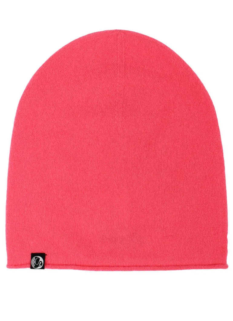 Danefæ ESS - Cashmere Beanie Electric Coral | Dame Huer