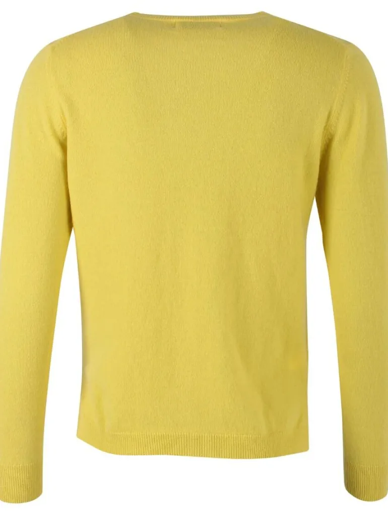 Danefæ ESS - Cashmere Kiss Sweater Wild Yellow | Dame Strik