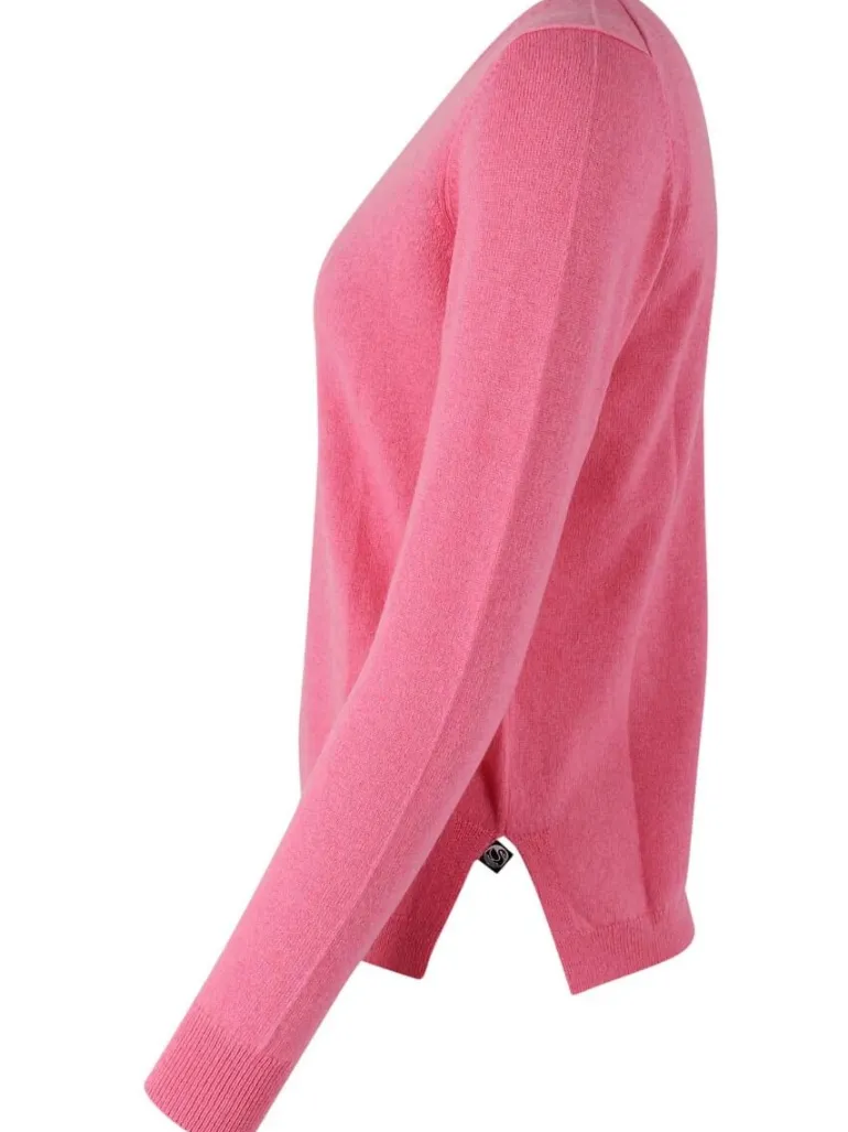 Danefæ ESS - Cashmere Kiss Sweater Pink Sorbet | Dame Strik