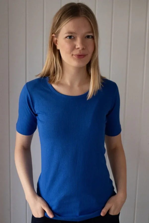 Danefæ ESS - Danefriend Tee Klein Blue | Dame T-shirts