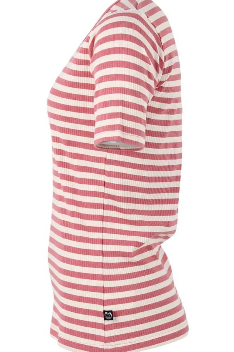 Danefæ ESS - Danefriend Tee Old Rose/Chalk | Dame T-shirts