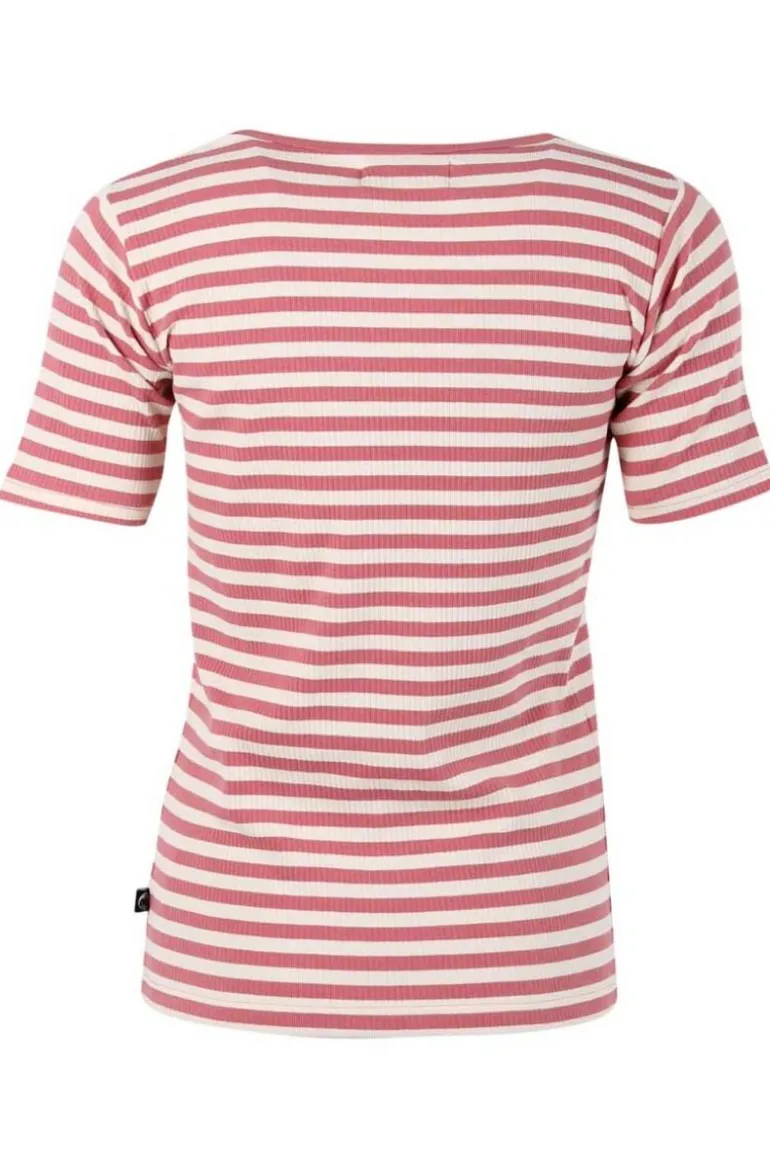 Danefæ ESS - Danefriend Tee Old Rose/Chalk | Dame T-shirts