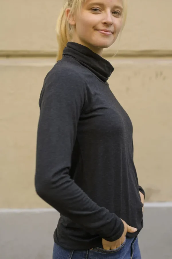 Danefæ ESS - Danehigh Roller Wool LS | Dame Bluser