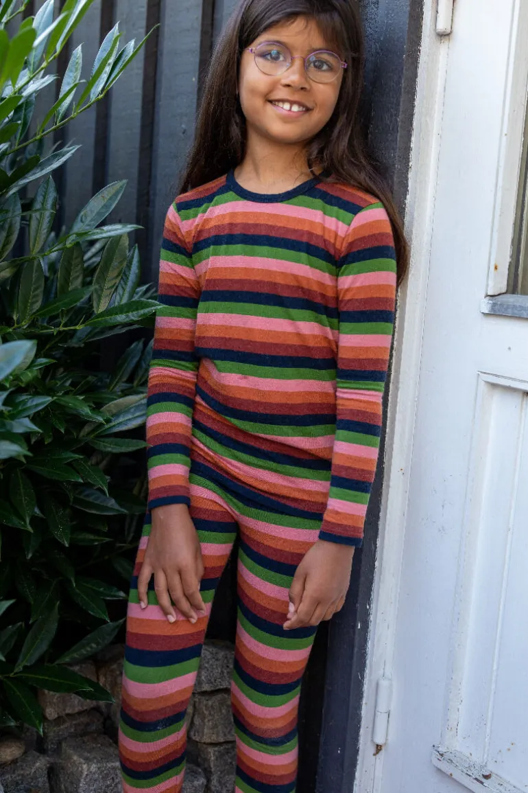 Danefæ ESS - Danehimalaya Wool Leggings Comfort Stripe | Børn Leggings | Uld