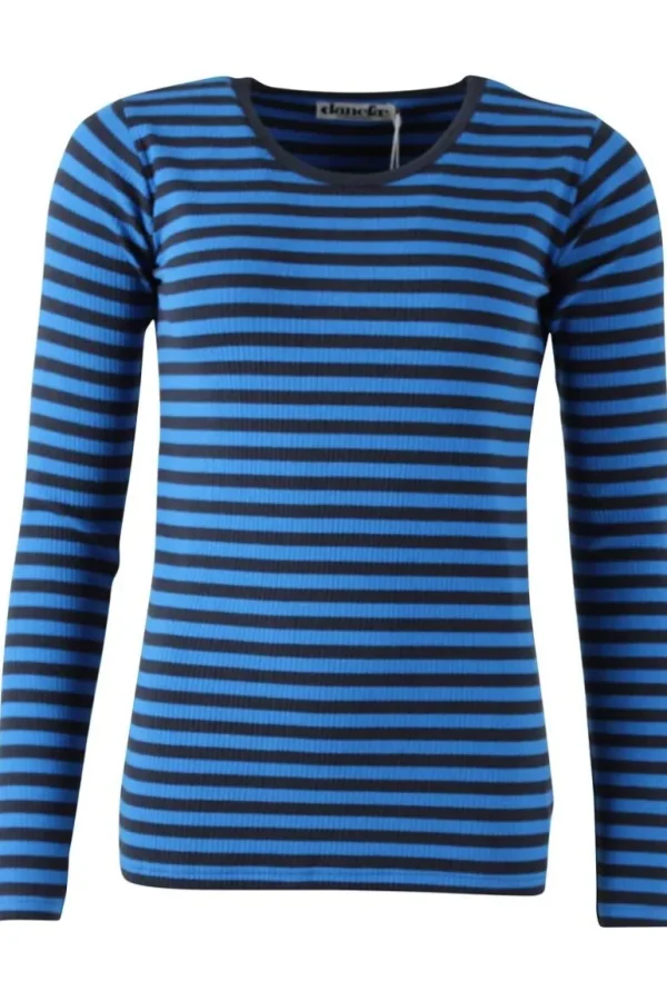Danefæ ESS - Danepartner LS Blue/Dk Navy | Dame Bluser