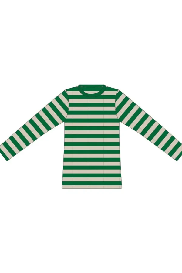 Danefæ ESS - Danepartner LS Grass Green/Chalk | Dame Bluser