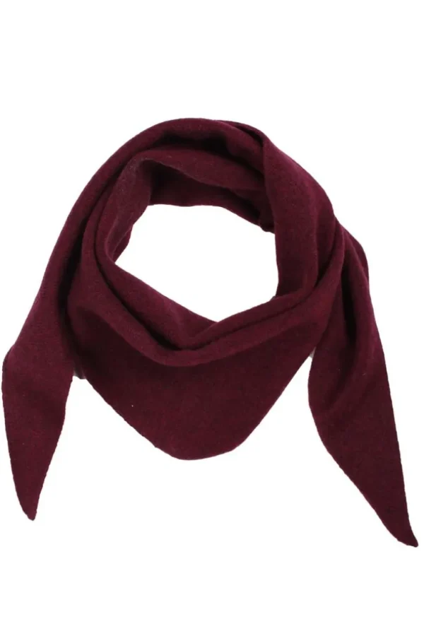 Danefæ ESS - Daneplume Cashmere Scarf Dark Bdx | Dame Tørklæder