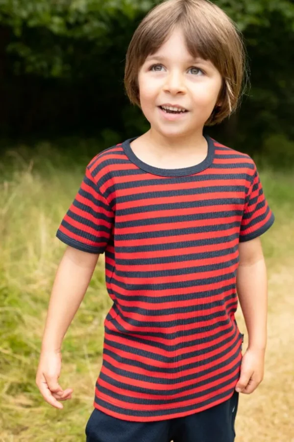 Danefæ ESS - Danesoda Tee Dk Navy/Red | Børn T-shirts