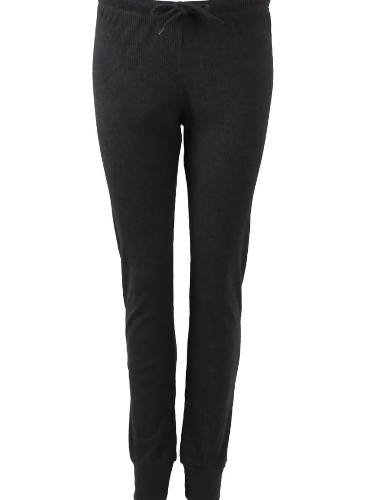 Danefæ ESS - ORGANIC Danesandvig Loungepants Dark Hthr Grey | Dame Loungepants
