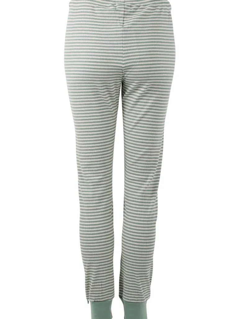 Danefæ ESS - ORGANIC Danesandvig Loungepants Dry Sage/Chalk | Dame Loungepants
