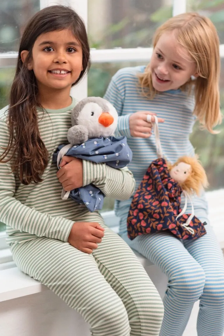 Danefæ ESS - ORGANIC Danesirup Leggings Dry Sage/Chalk | Børn Leggings