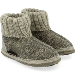 Danefæ Haflinger Hjemmesko 1898 Stone Grey | Børn Hjemmesko | Sko Og Støvler