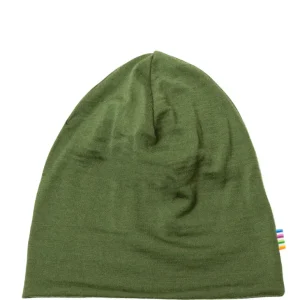 Danefæ JOHA Hat Double Layer Mørk Salvie | Børn Uld | Vanter Og Huer