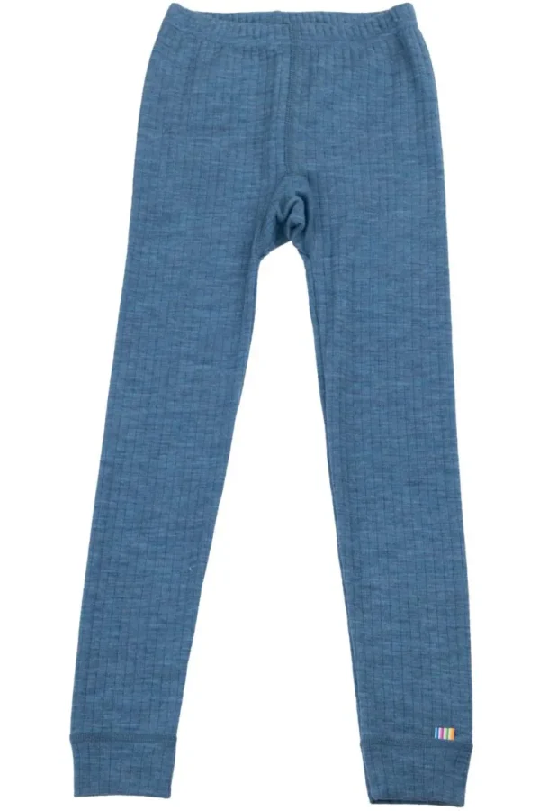 Danefæ Joha Leggings Wool Denim Blue | Dame Leggings