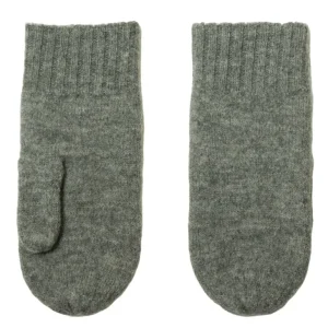 Danefæ JOHA Mittens Women Grey Melange | Dame Vanter