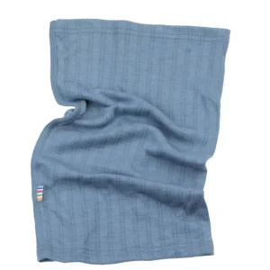 Danefæ JOHA Neck Warmer Blue | Børn Uld | Vanter Og Huer