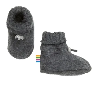 Danefæ JOHA Sleeping Booties Uld Fleece Koks Melange | Uld | Fleece