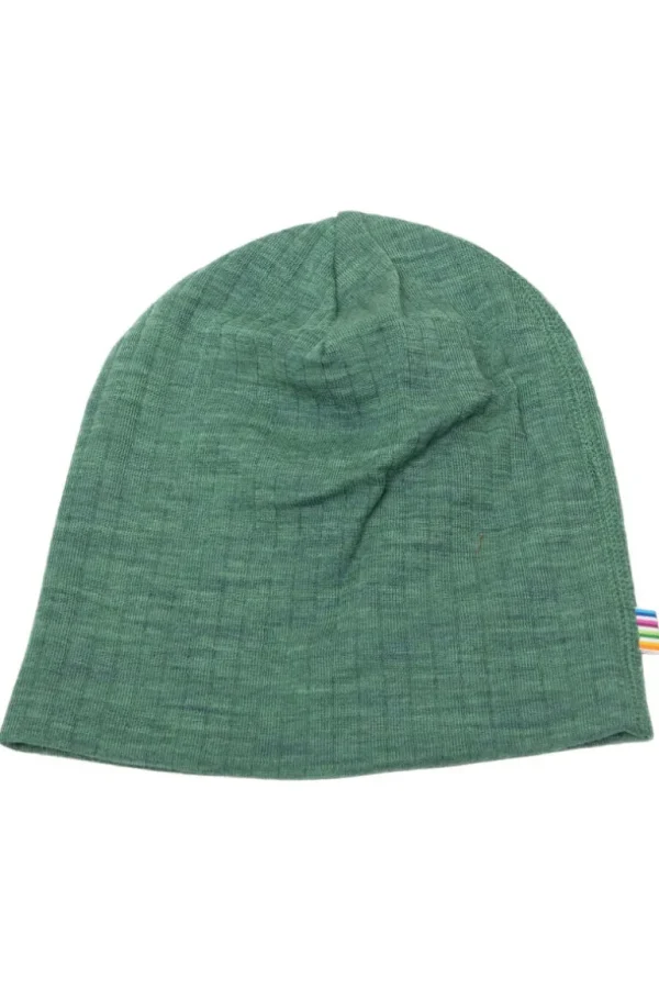 Danefæ JOHA Wool Beanie Kids Green YD | Børn Uld | Vanter Og Huer