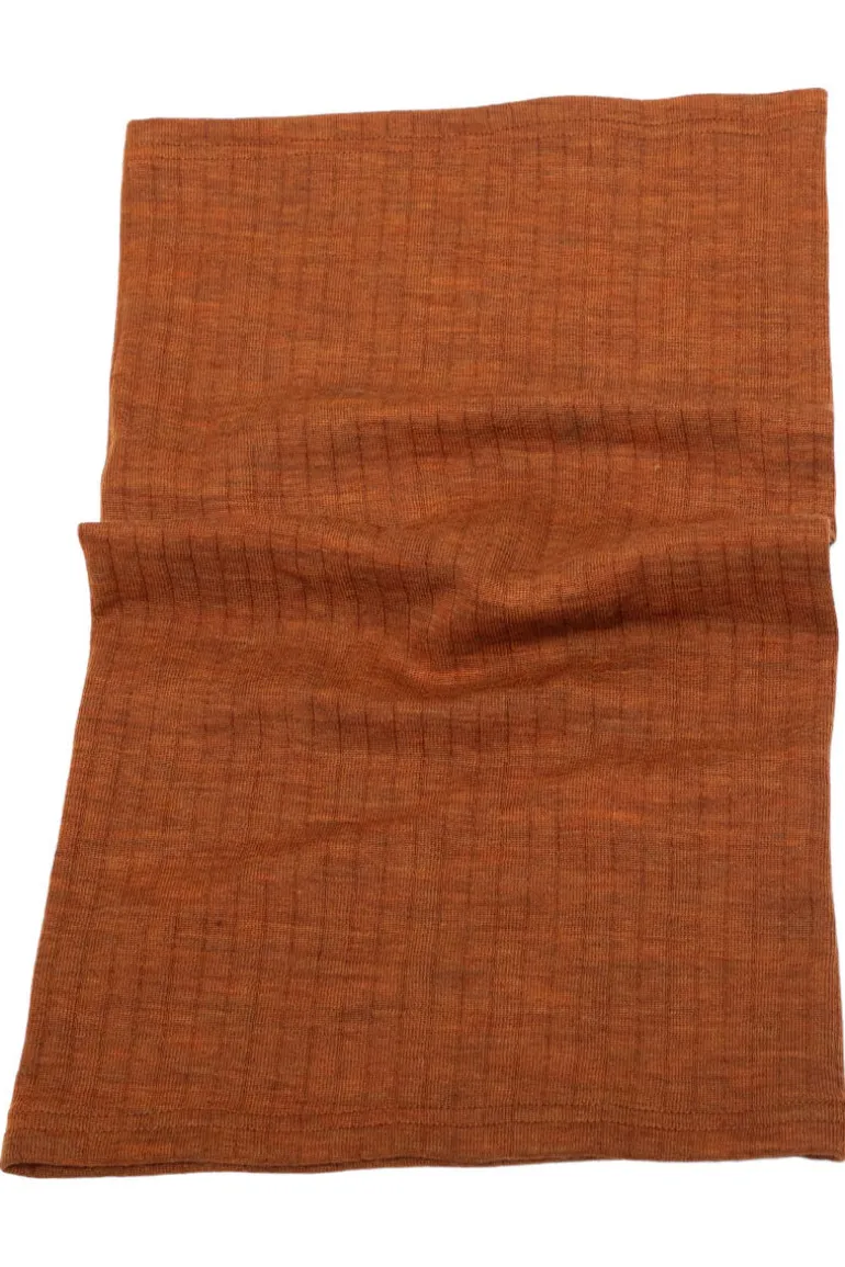 Danefæ JOHA Wool Neckwarmer Kids Orange YD | Børn Uld | Vanter Og Huer