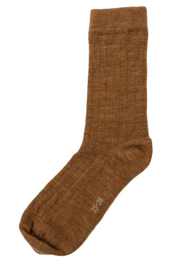 Danefæ JOHA Wool Socks Thin Rib | Dame Strømper | Strømper