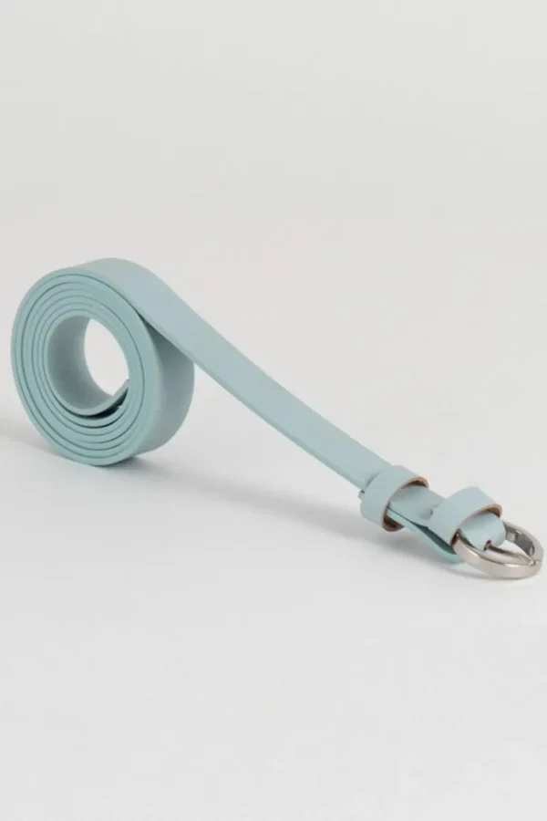Danefæ Labienhecha Leather Belt Light Blue | Dame Bælter