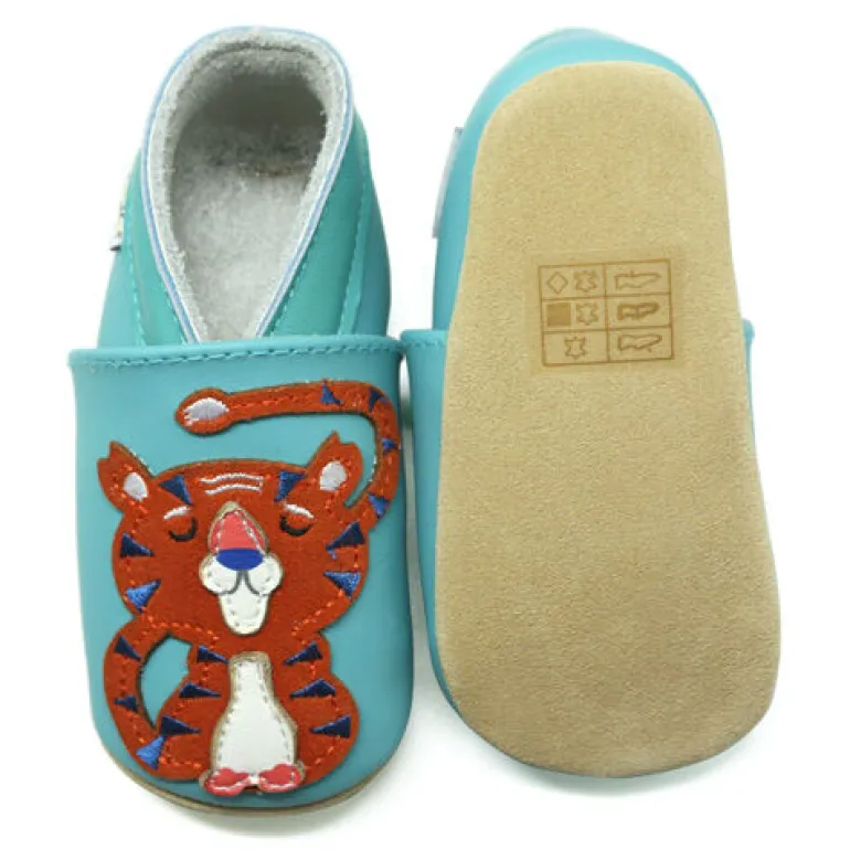 Danefæ Lait et Miel Hjemmesko Baby Tiger | Børn Hjemmesko | Sko