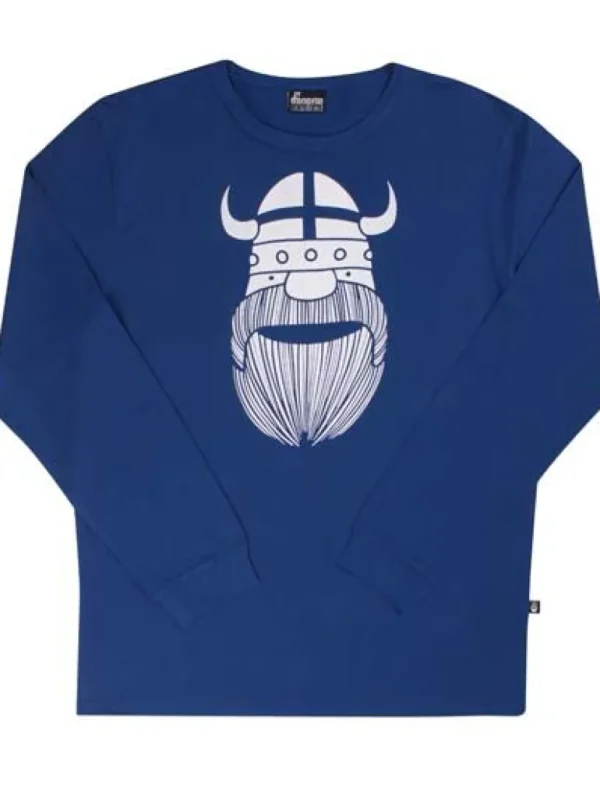 Danefæ Mande Longsleeve Marine ERIK | Skjorter | T-shirt