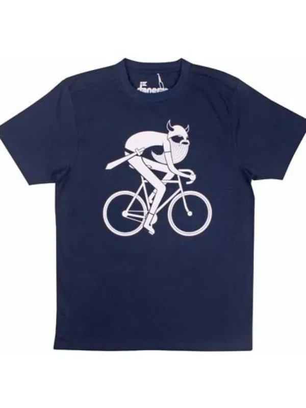 Danefæ Mande Tee X Navy BIKING VIKING | T-shirt