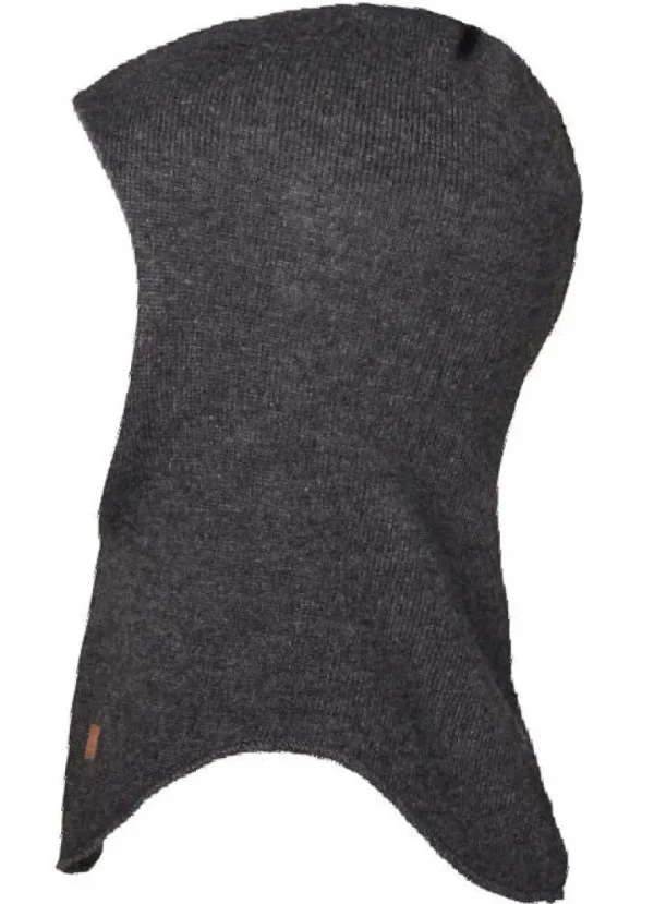 Danefæ Melton Elefanthue Dark Grey Melange | Børn Vanter Og Huer | Huer Og Vanter