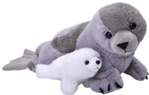 Danefæ Mom Baby Grey HARP SEAL | Bamser