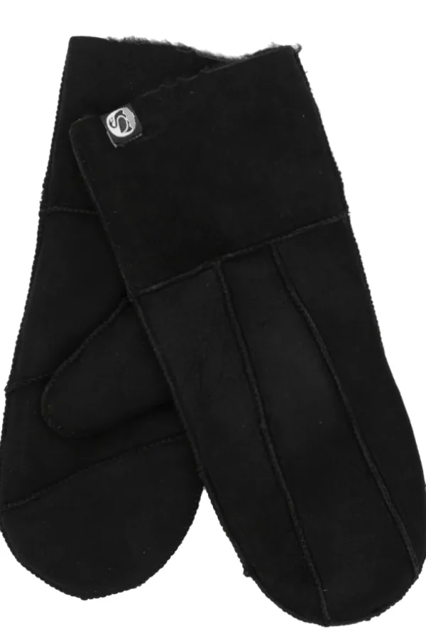 Danefæ No Waste Sheepskin Gloves Black | Dame Vanter