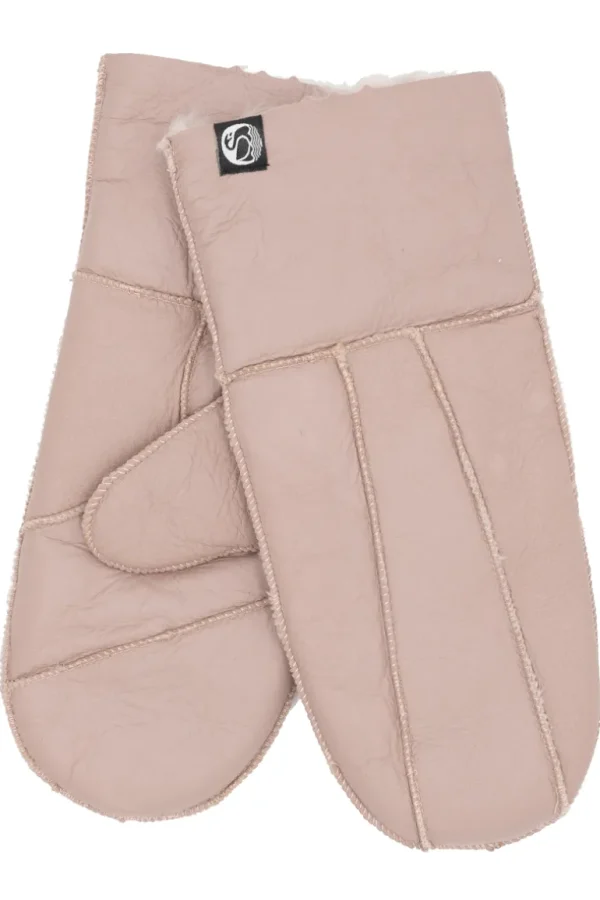 Danefæ No Waste Sheepskin Napa Gloves Light Pink | Dame Vanter
