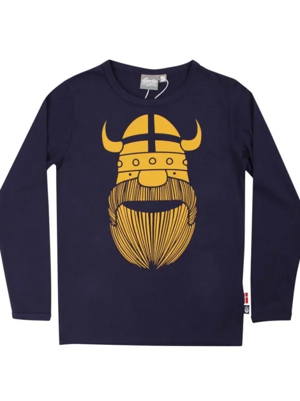 Danefæ ORGANIC - Danebasic LS Dk Navy ERIK | Børn Bluser