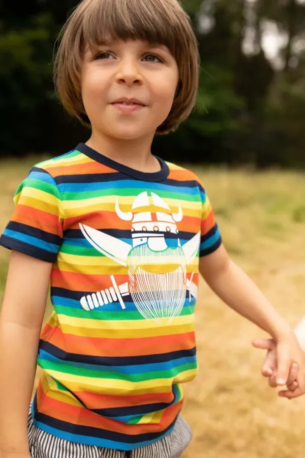 Danefæ ORGANIC - Danechives tee Colorama PIRATE | Børn T-shirts