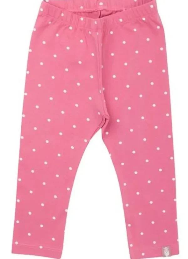 Danefæ ORGANIC - Danekanel leggings Darling Pink/Chalk | Leggings