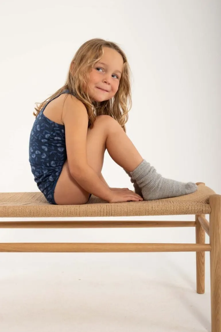 Danefæ ORGANIC - Danekrokus Set Marine/Cold Blue FLEURIE | Børn Undertøj | Undertøj