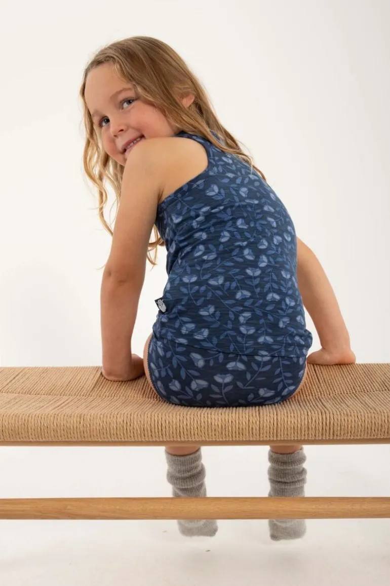 Danefæ ORGANIC - Danekrokus Set Marine/Cold Blue FLEURIE | Børn Undertøj | Undertøj