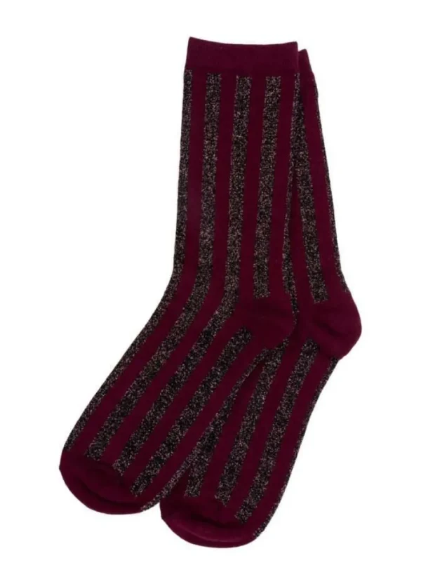 Danefæ Pico CPH Vertical Striped Strømpe | Dame Strømper