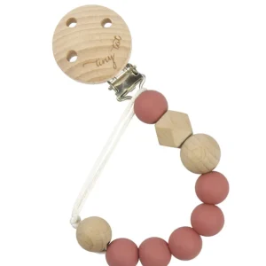 Danefæ Precious Toy-Tiny Tot Suttekæde Nordic Love Kastanje | Bidelegetøj