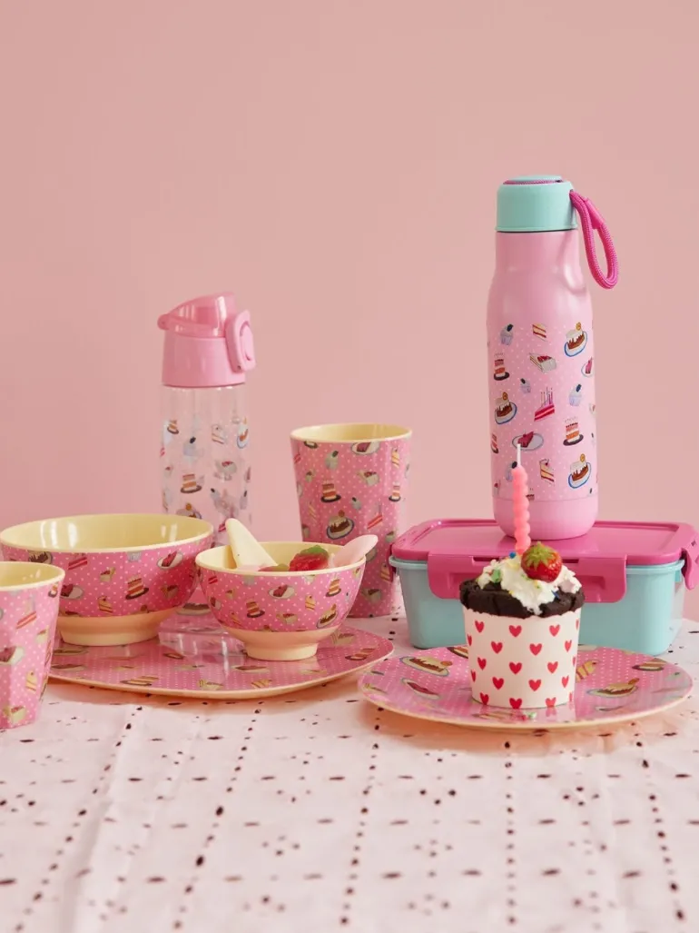 Danefæ Rice Mellem Skål Pink Sweet Cake | Rice