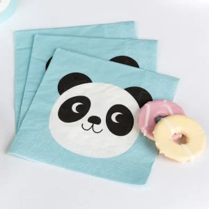 Danefæ RL Napkins (Pack of 20) Miko the panda | Festudstyr